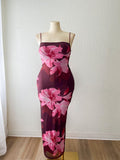 Floral Mesh Dress