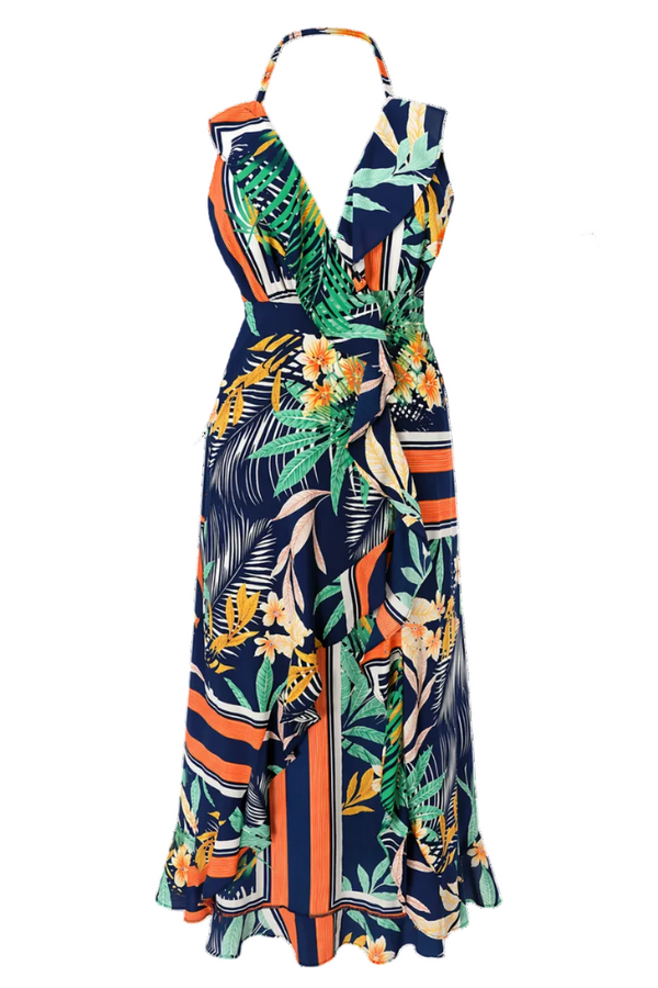 Floral Frills Dress