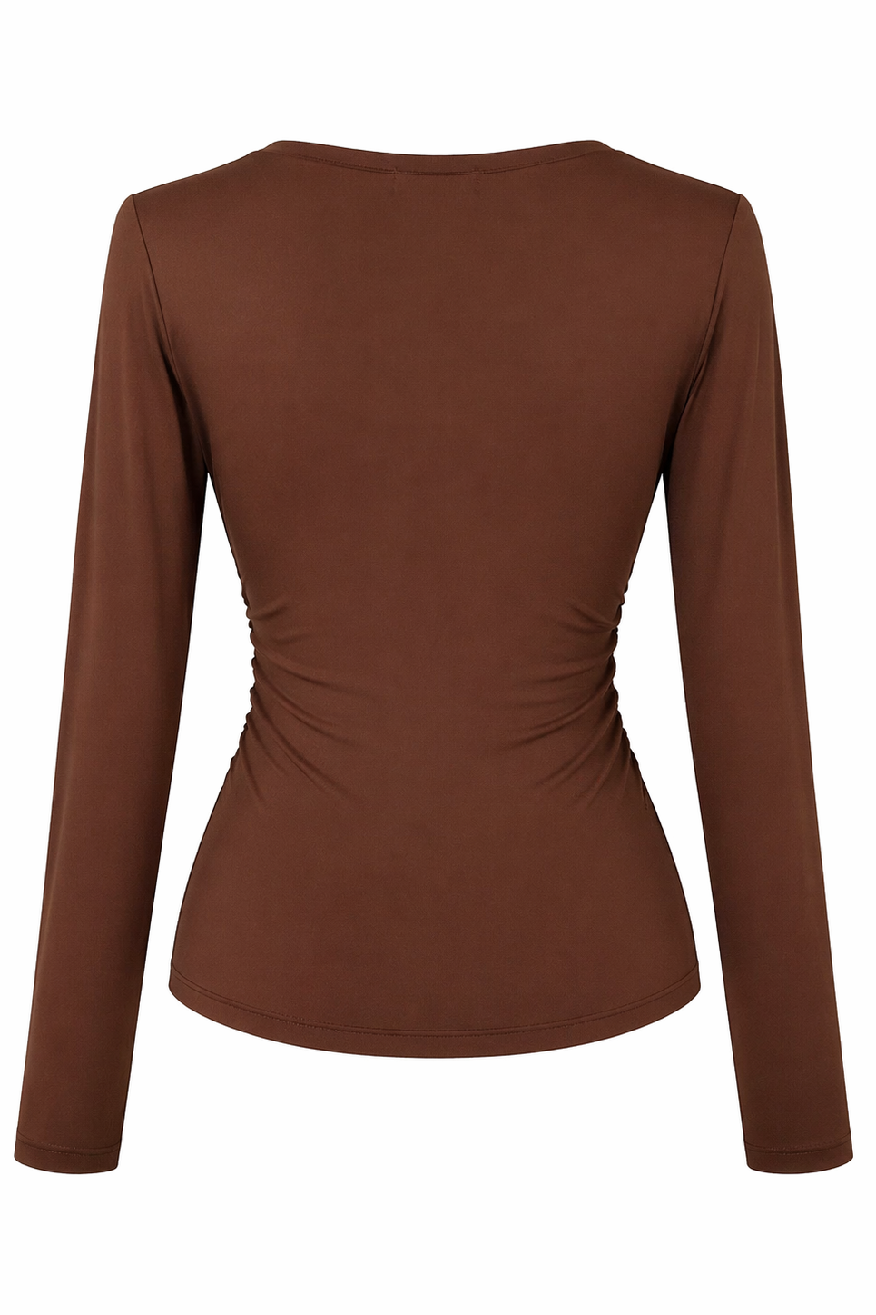 Ruched Long Sleeve Top