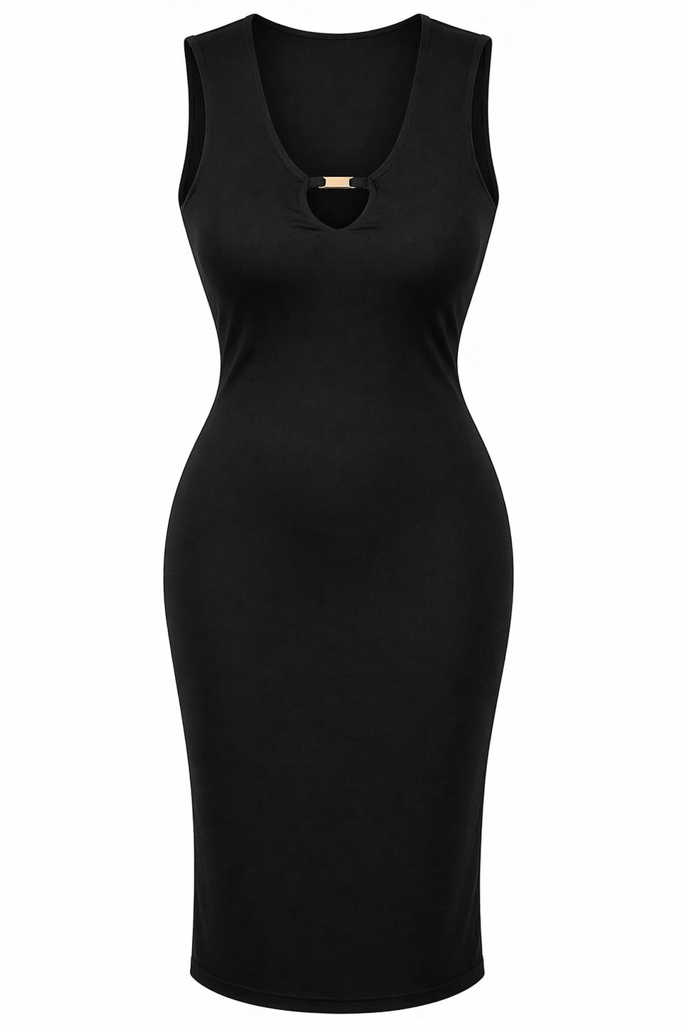 V-neck Bodycon