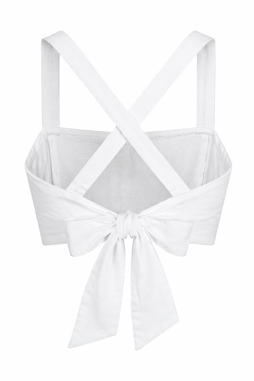 Button-up Tie Back Tank Top