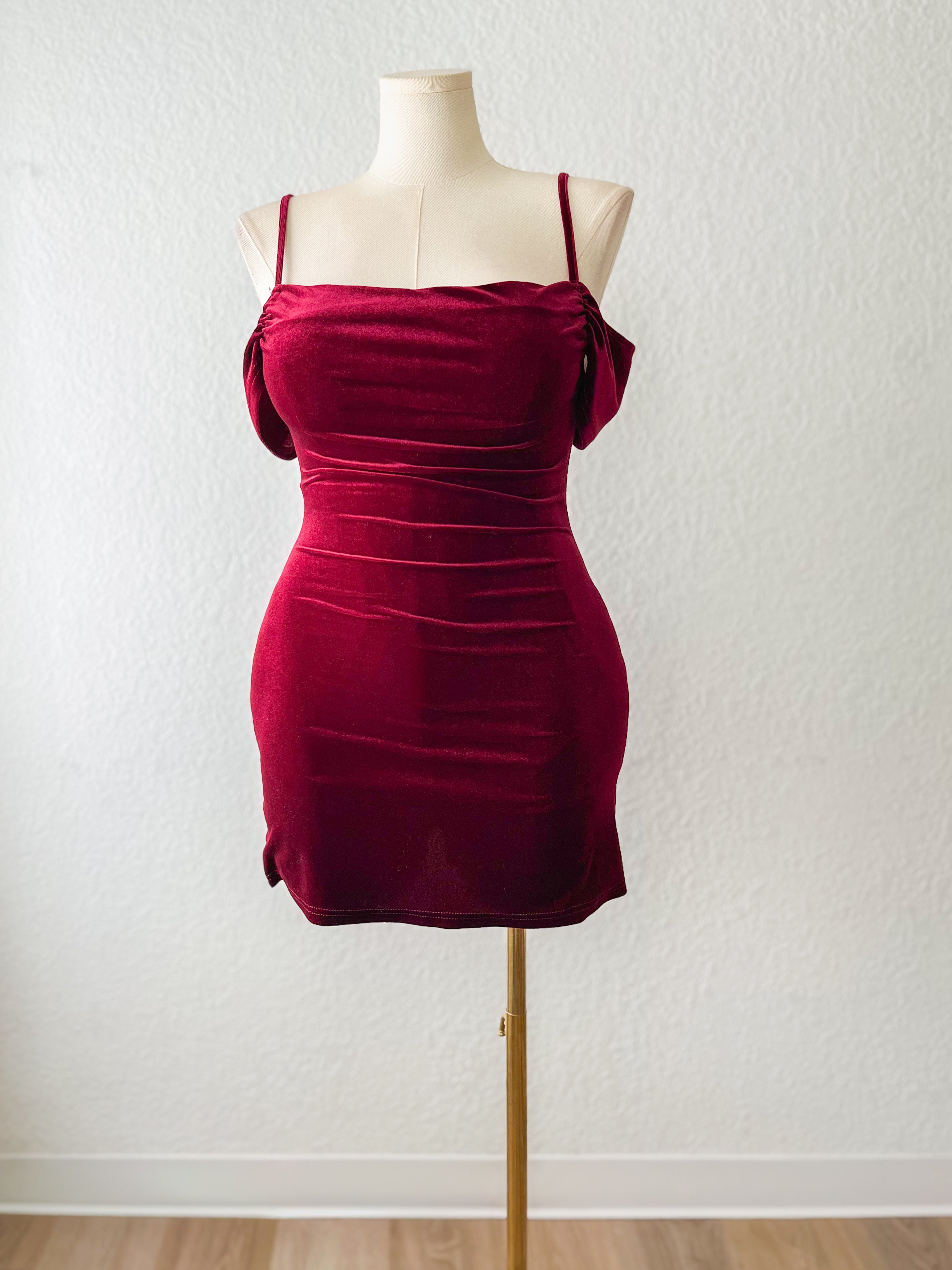 Velvet Mini Dress
