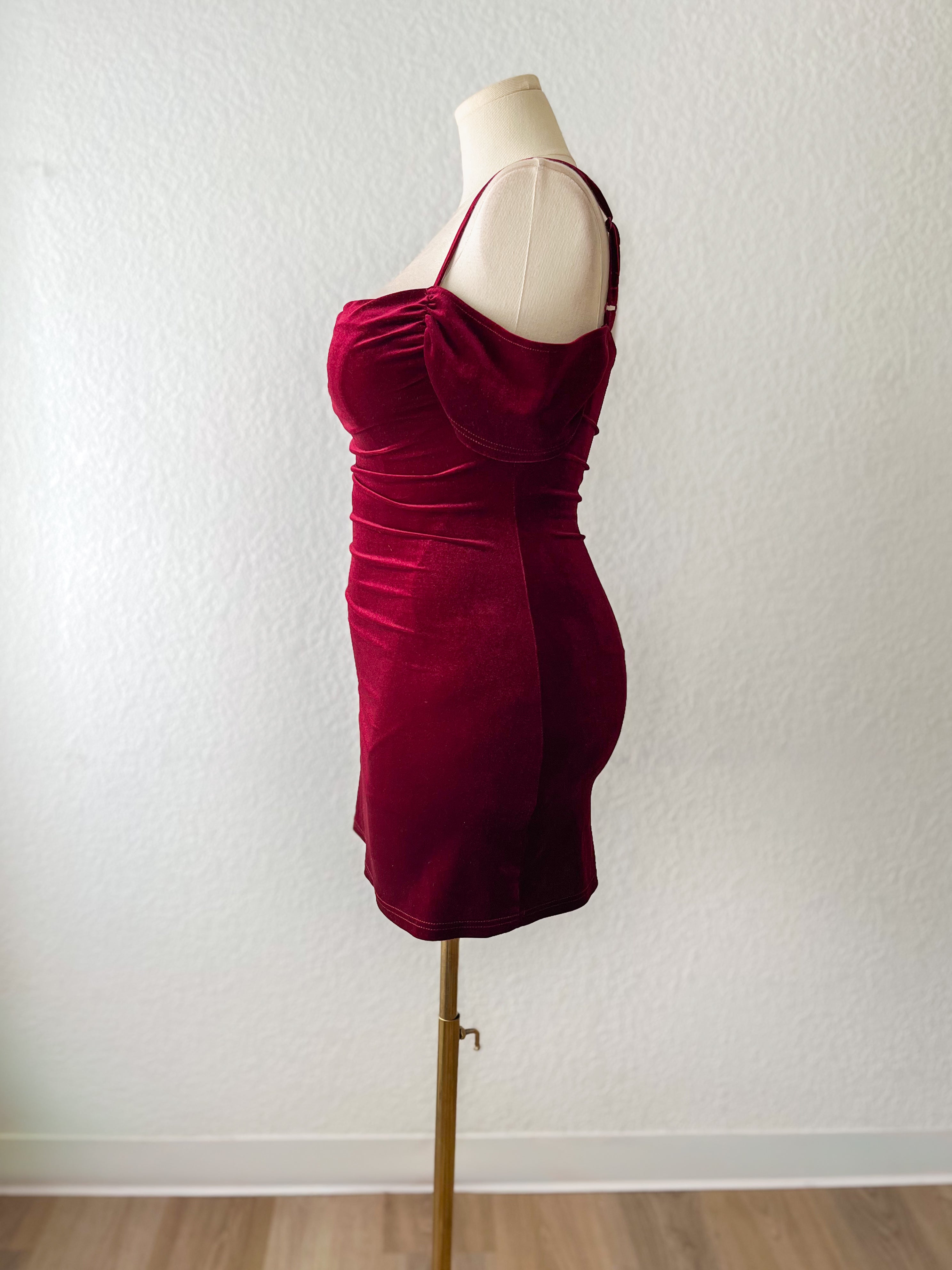 Velvet Mini Dress