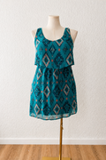 Printed Mini Dress
