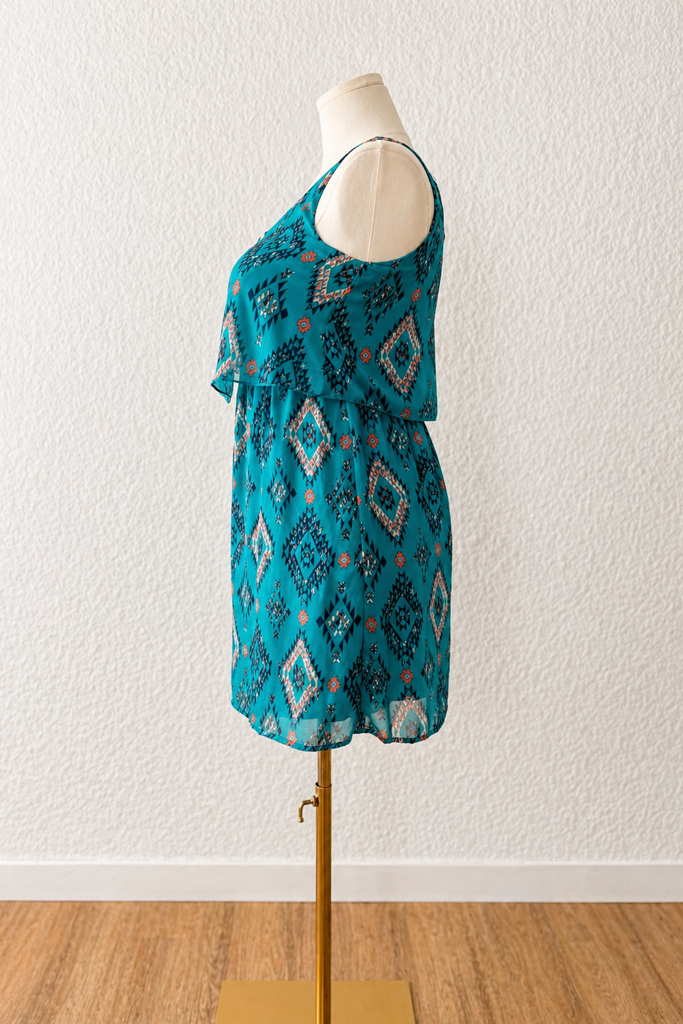 Printed Mini Dress