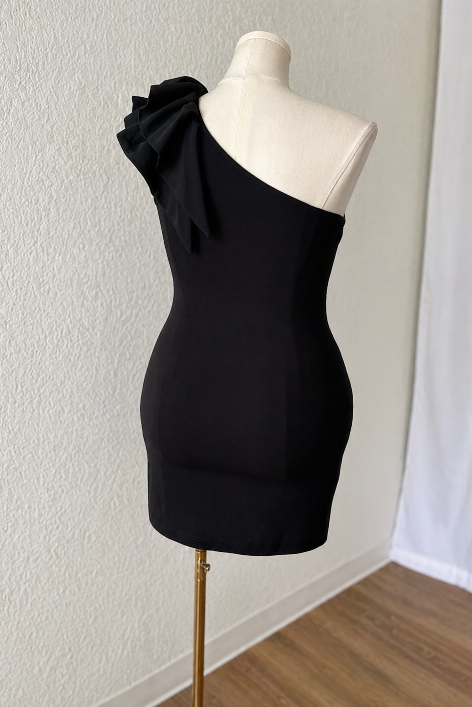 One Shoulder Mini Dress