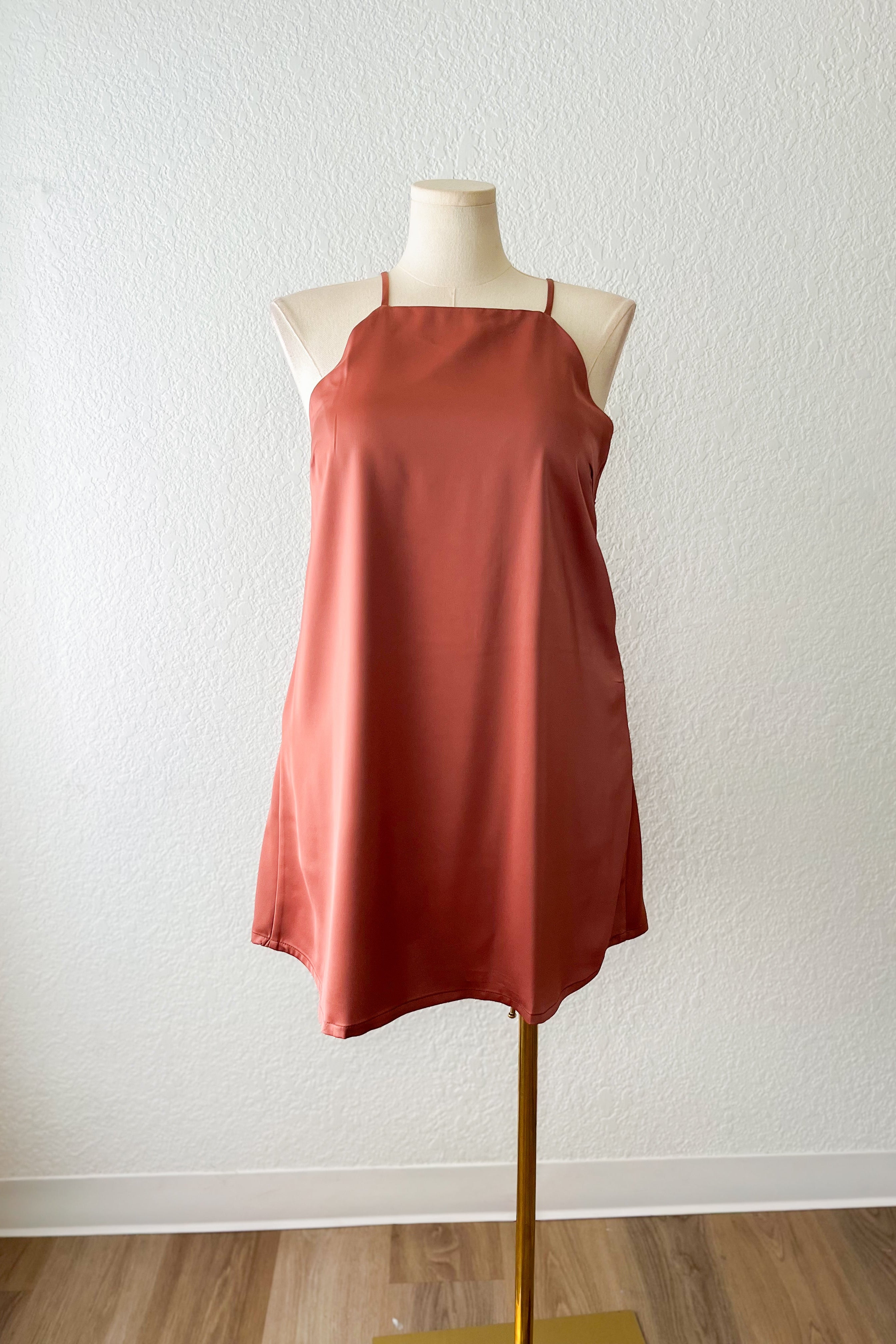 Satin Slip Dress