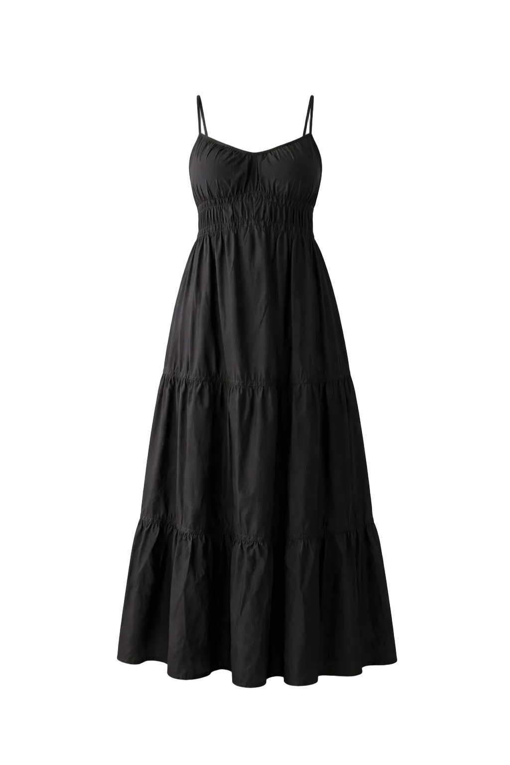 Sleeveless Tiered Maxi