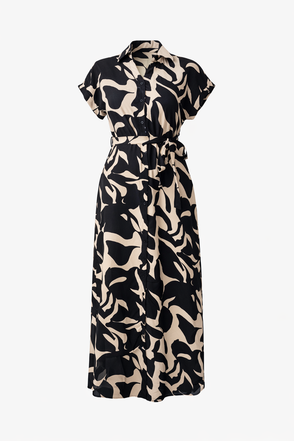Belted Midi Dress