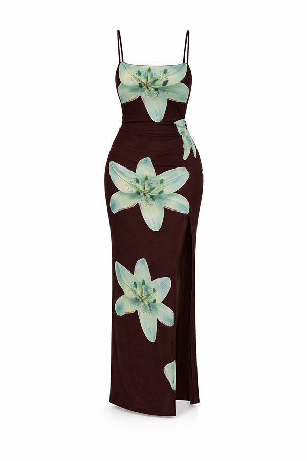 Floral Mesh Maxi