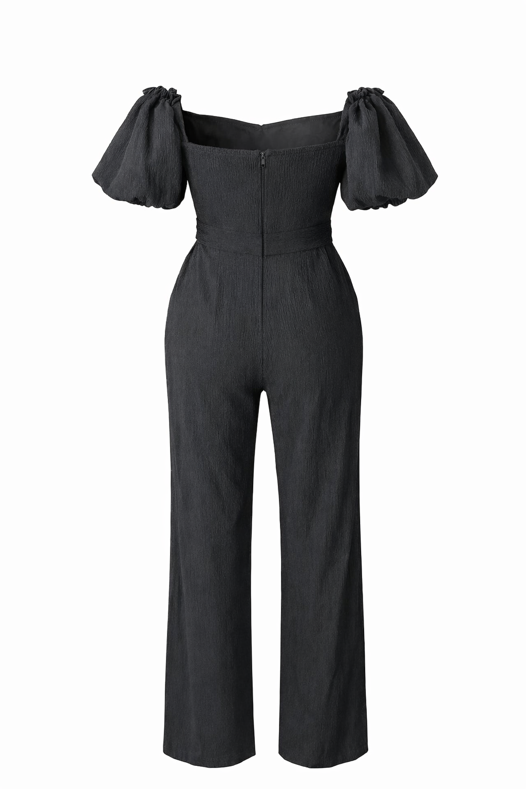 Puff Sleeve Jumpsuit