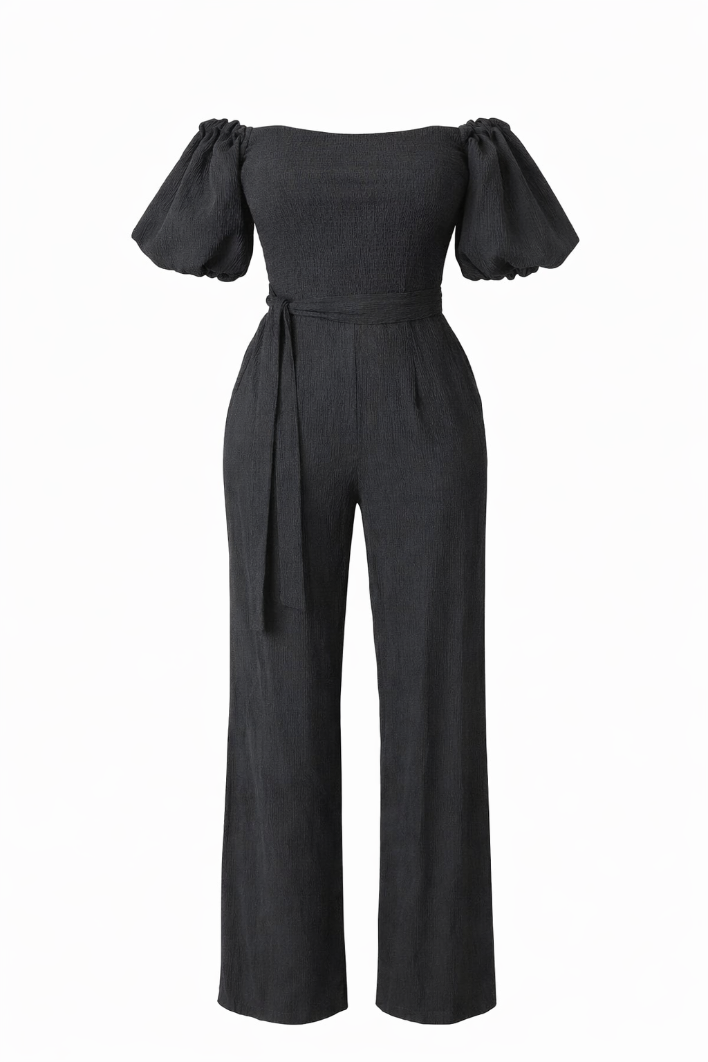 Puff Sleeve Jumpsuit