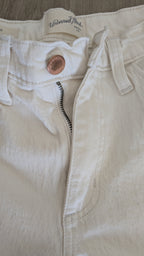 Straight Cut Ripped Jeans