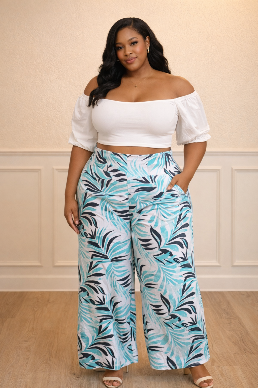 Floral Palazzo Pants