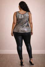 Sequin Tank Top