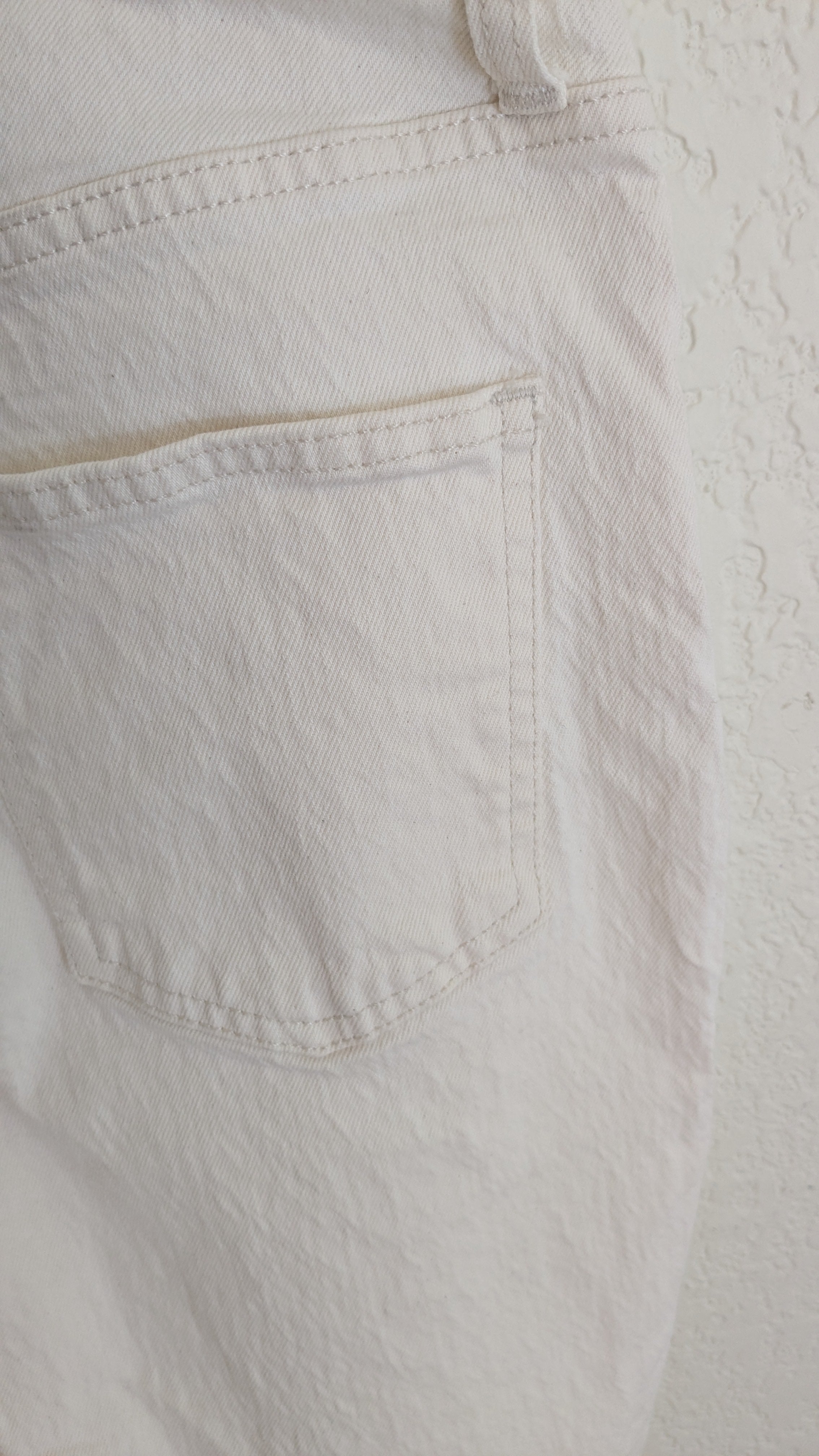 Straight Cut Ripped Jeans